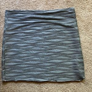 Gray Pencil Skirt 2X